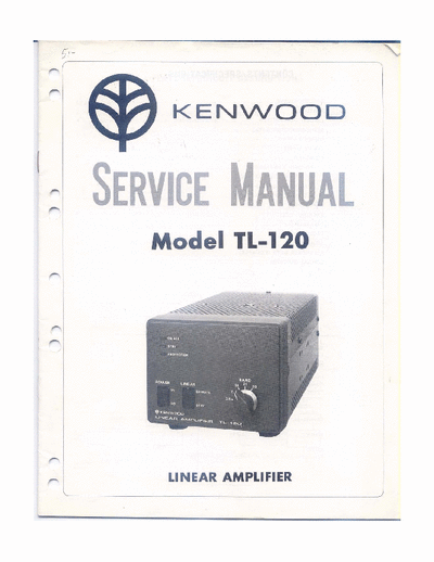 kenwood TL-120 TL-120 Service_manual