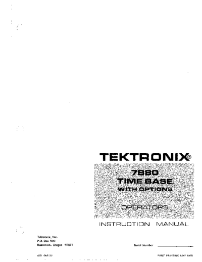 Tektronix TEK 7B80 Operation  Tektronix TEK 7B80 Operation.pdf