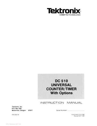 Tektronix dc510  Tektronix dc510.pdf