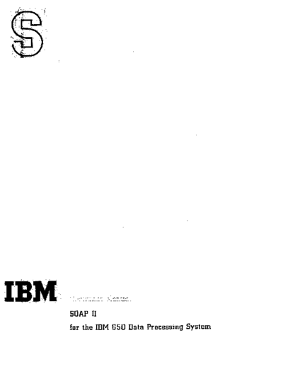 IBM 24-4000-0 SOAPII  IBM 650 24-4000-0_SOAPII.pdf