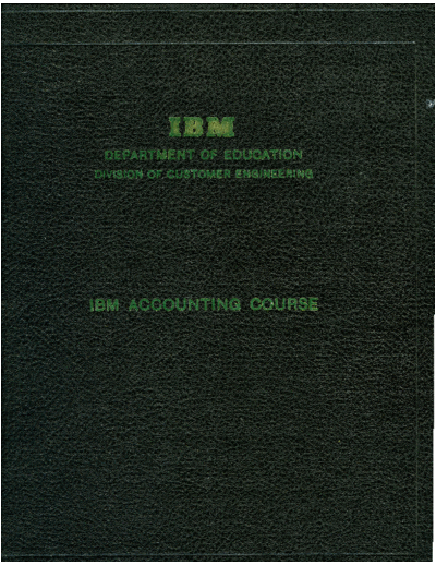 IBM IBM Accounting Course 1949  IBM punchedCard Training IBM_Accounting_Course_1949.pdf