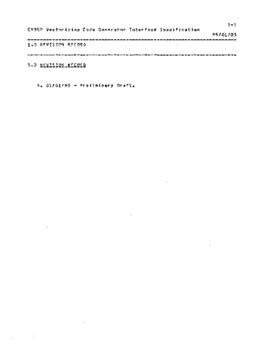 cdc Cyber Vectorizing Code Generator Interface Specification Jan85  . Rare and Ancient Equipment cdc cyber cyber_180 NOS_VE development Cyber_Vectorizing_Code_Generator_Interface_Specification_Jan85.pdf