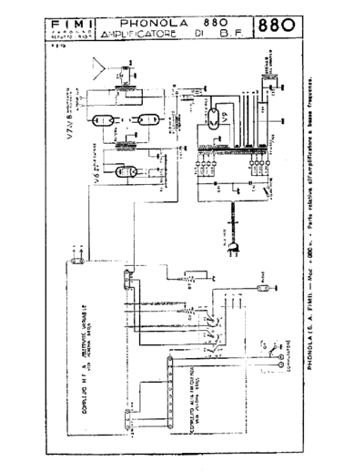 PHONOLA 880 LF amplifier unit  . Rare and Ancient Equipment PHONOLA Audio Phonola 880 LF amplifier unit.pdf