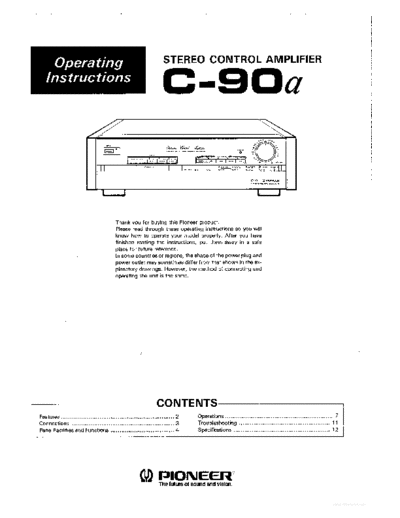 Pioneer hfe pioneer c-90a en  Pioneer Audio C-90 hfe_pioneer_c-90a_en.pdf