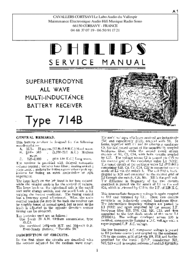 Philips 714 b  Philips Historische Radios 714B 714 b.pdf