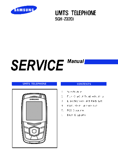 Samsung SGH-Z320i service manual  Samsung GSM Samsung SGH-Z320i service manual.pdf