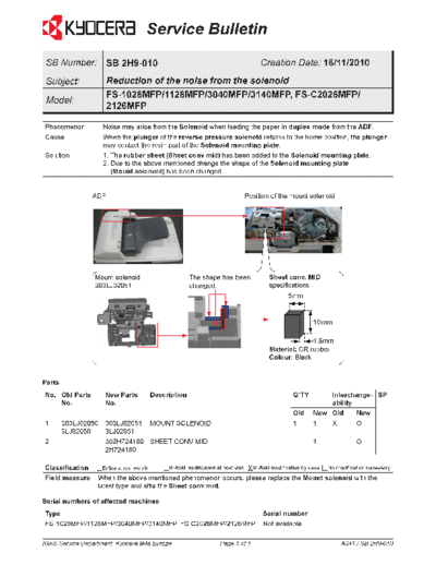 Kyocera 2H9-010  Kyocera Printer FS-1028-1128MFP SERVICEBULLETINS 2H9-010.pdf