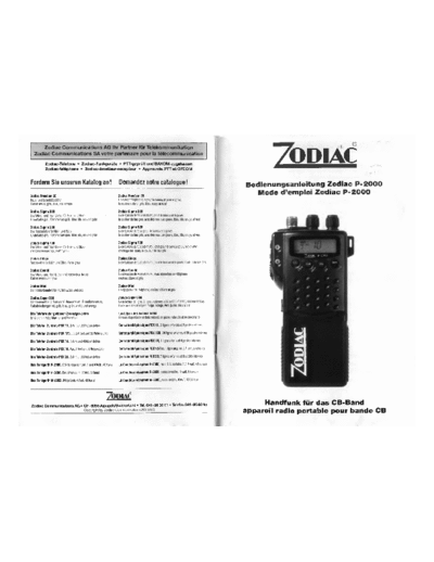 zodiak Zodiac P-2000  . Rare and Ancient Equipment zodiak Zodiac P-2000.rar