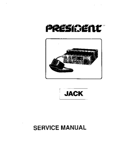PRESIDENT Jack  . Rare and Ancient Equipment PRESIDENT Jack President Jack.zip